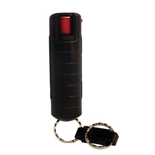 Pepper Shot 1.2% MC 1/2 oz Pepper Spray Hard Case Belt Clip and Quick Release Key Chain - Image 4
