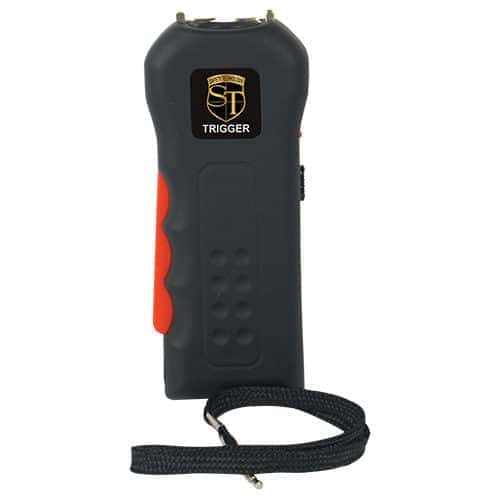 Trigger Stun Gun Flashlight with Disable Pin