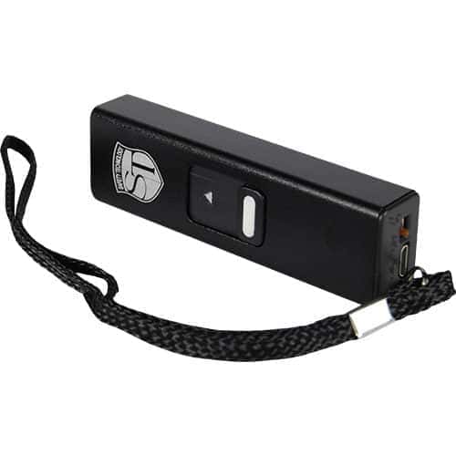Slider Stun Gun LED Flashlight USB Recharger - Image 3