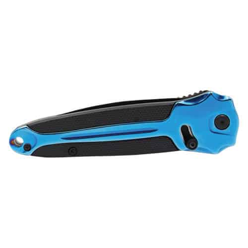 Folding Knife Spring Assisted Blue and Black - Image 2