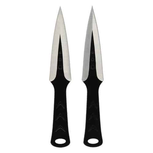 2 Piece Throwing Knife Black - Image 2