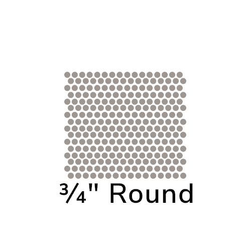 3/4" Pennyround