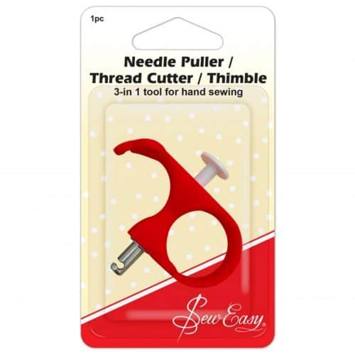 Sew Easy 3 in 1 Needle Puller/Thread Cutter/Thimble