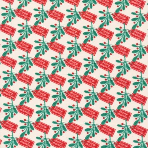 Cloud9 Organic Cotton - Christmas Past - Happy Holidays