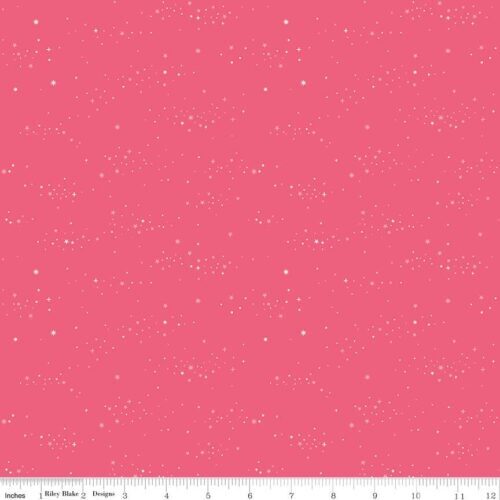 Riley Blake - Essence Starlight - Hot Pink