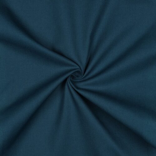 Waterproof Cotton Canvas - Dark Cyan - Sold by the Half Metre