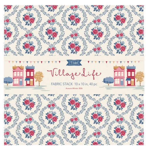 Tilda Village Life - Layer Cake 10" Squares