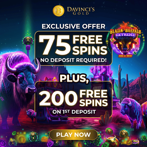Exlcusive Offer: 75 free spins no deposit required for new players! 
