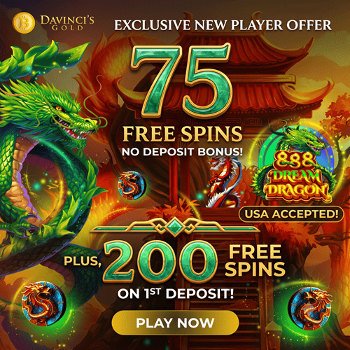 Register and get your 75 free spins on popular slots! 