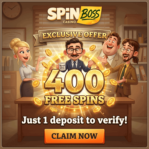 Play 400 free spins today 