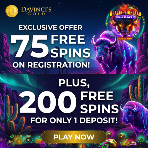 Claim 75 no deposit free spins on sign-up! 