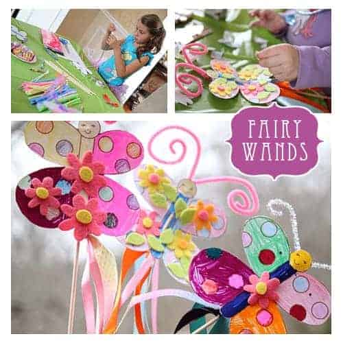 Fairy Birthday Party Ideas! Cute Party Printables & Wand Craft by LivingLocurto.com