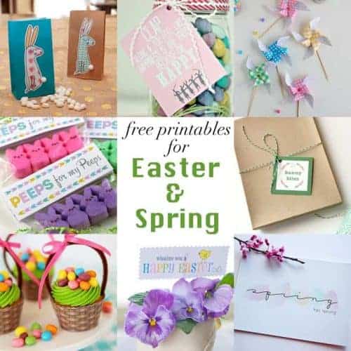 8 FREE Printables for Easter and Spring! Blog Hop at LivingLocurto.com