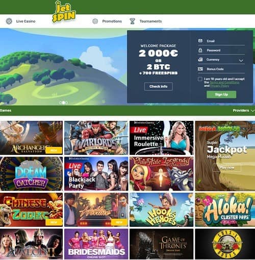 JetSpin Casino Reviews