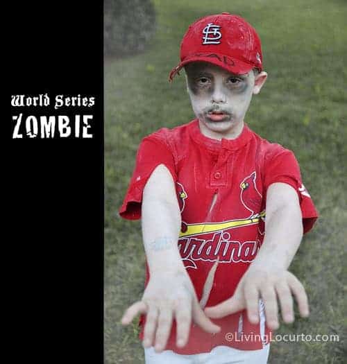 Baseball Zombie Costume