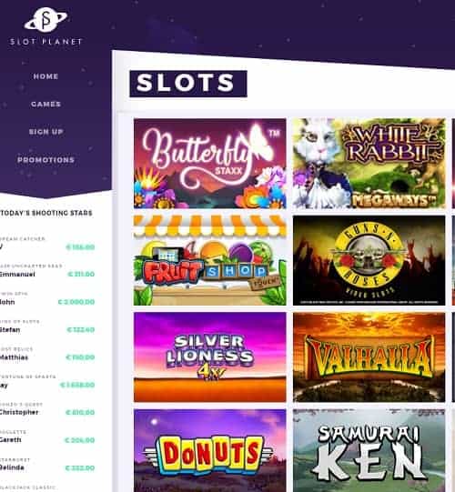 Slot Planet Casino free bonus