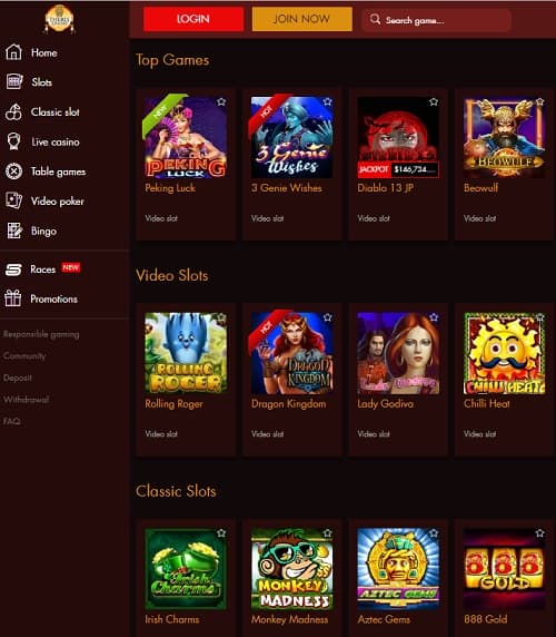 Thebes Casino Free Spins Bonus