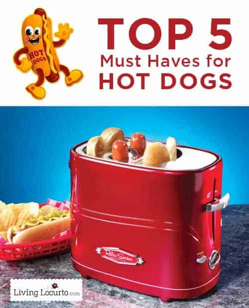 Top 5 Must Haves for Hot Dogs | Summer Party Ideas