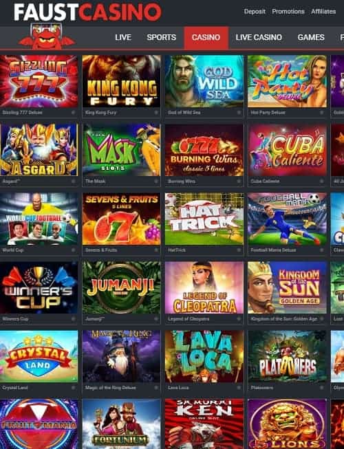 FaustCasino.com review