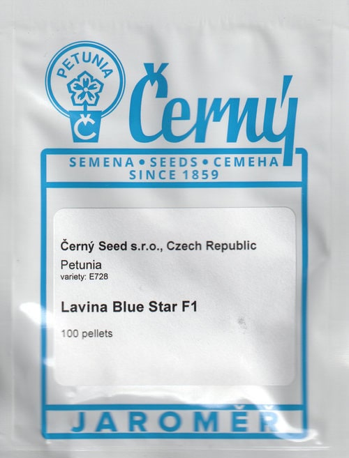 Ripp-petuunia "Lavina Blue Star" F1 - Image 2