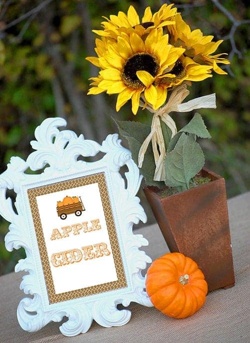 Free Party Printables for Fall