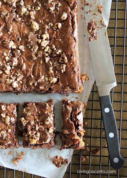 Chocolate Peanut Butter Brownies