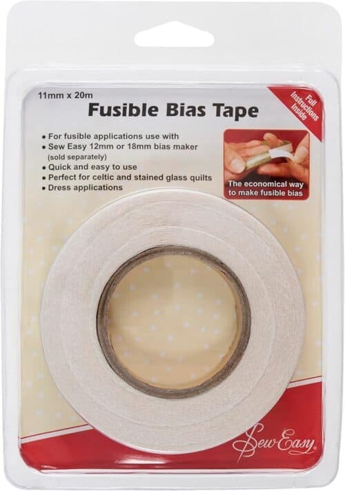 Sew Easy Fusible Bias Tape 11mm x 20m