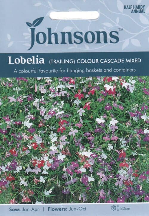 Ripp-lobeelia "Colour Cascade Mixed"