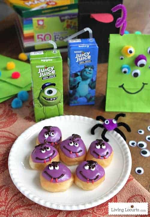 Monster Puppet Crafts for Kids – Dracula Donuts