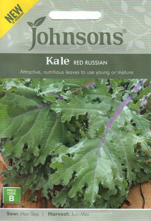 Kähar lehtkapsas "Red Russian"