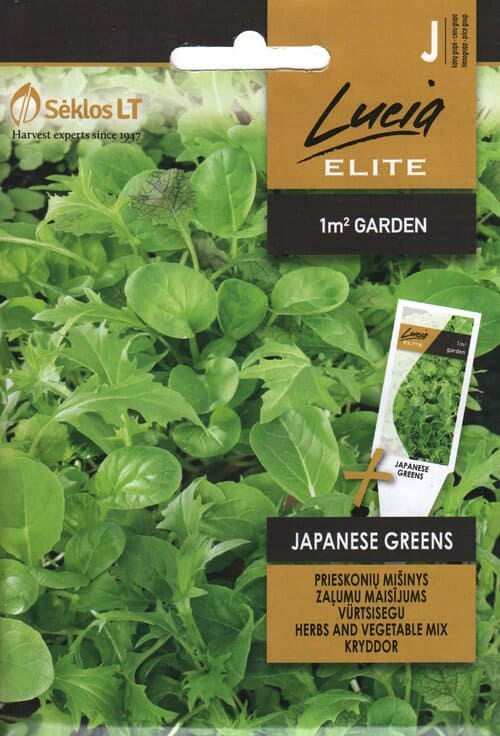 Jaapani salatite segu "Japanese Greens"