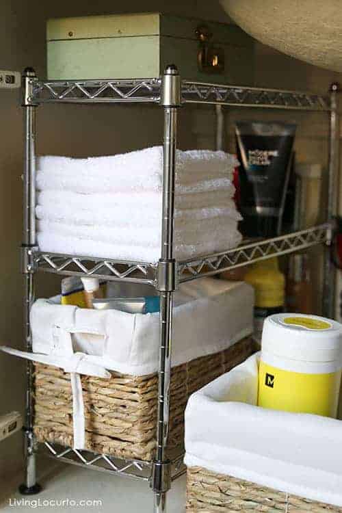 Bathroom Organization Ideas (Before and After Photos) - Living Locurto