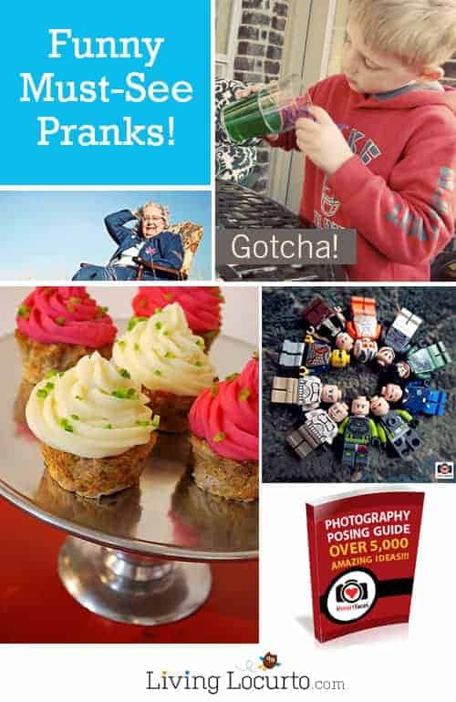 Love these Funny Pranks and April Fools Jokes! LivingLocurto.com