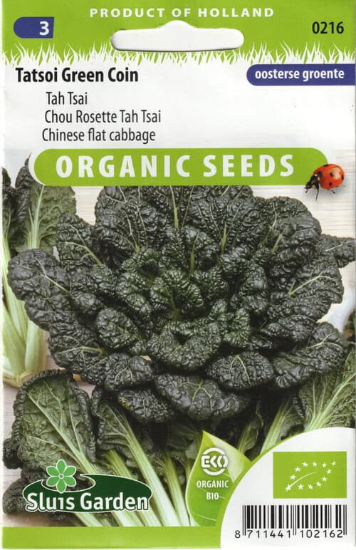 Tatsoi ehk hiina kodariknaeris "Green Coin"