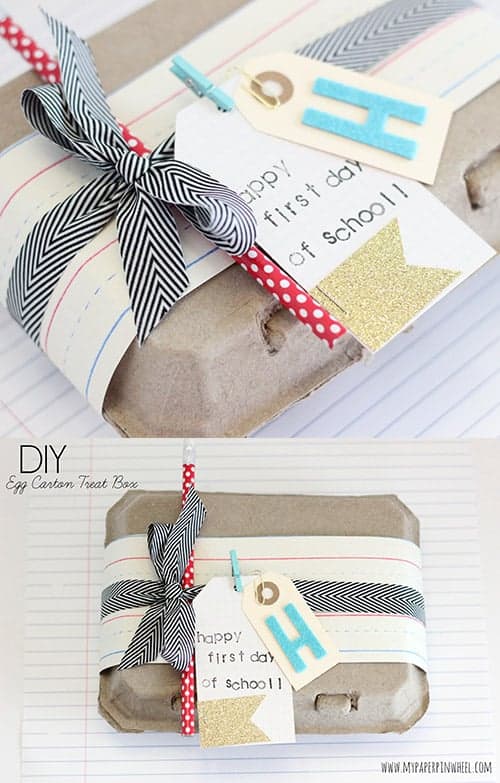 Teacher Gift Wrapping Idea