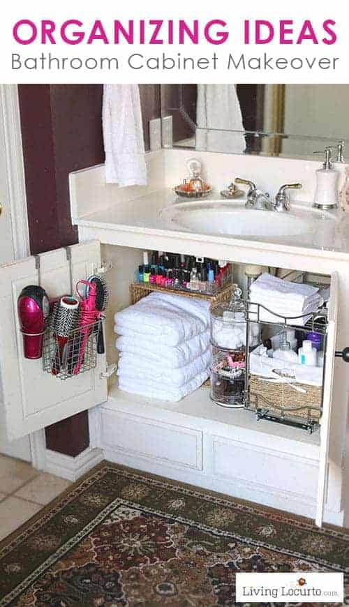 How to Organize Bathroom Cabinets