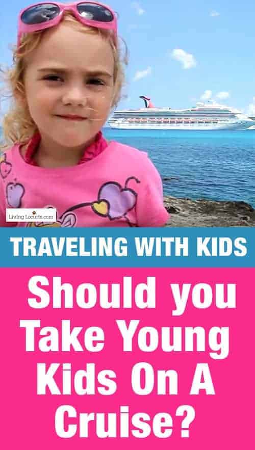 Tips for a Cruise Vacation with Young Kids. Not sure about taking your toddlers or young kids on a cruise? Here are some tips for traveling on a cruise with kids. Travel blogger review of Carnival.