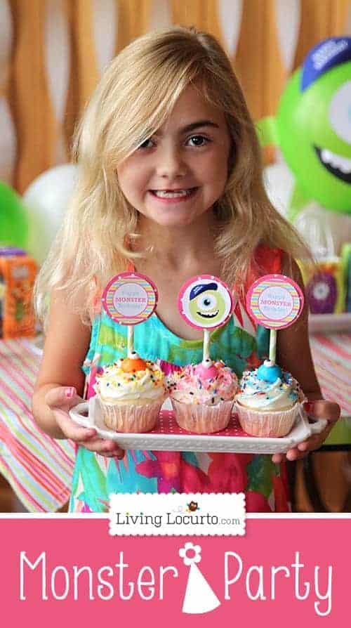 Monsters University Birthday Party {Free Printables}