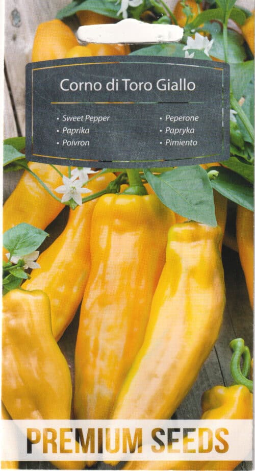 Paprika "Corno di Toro Giallo"