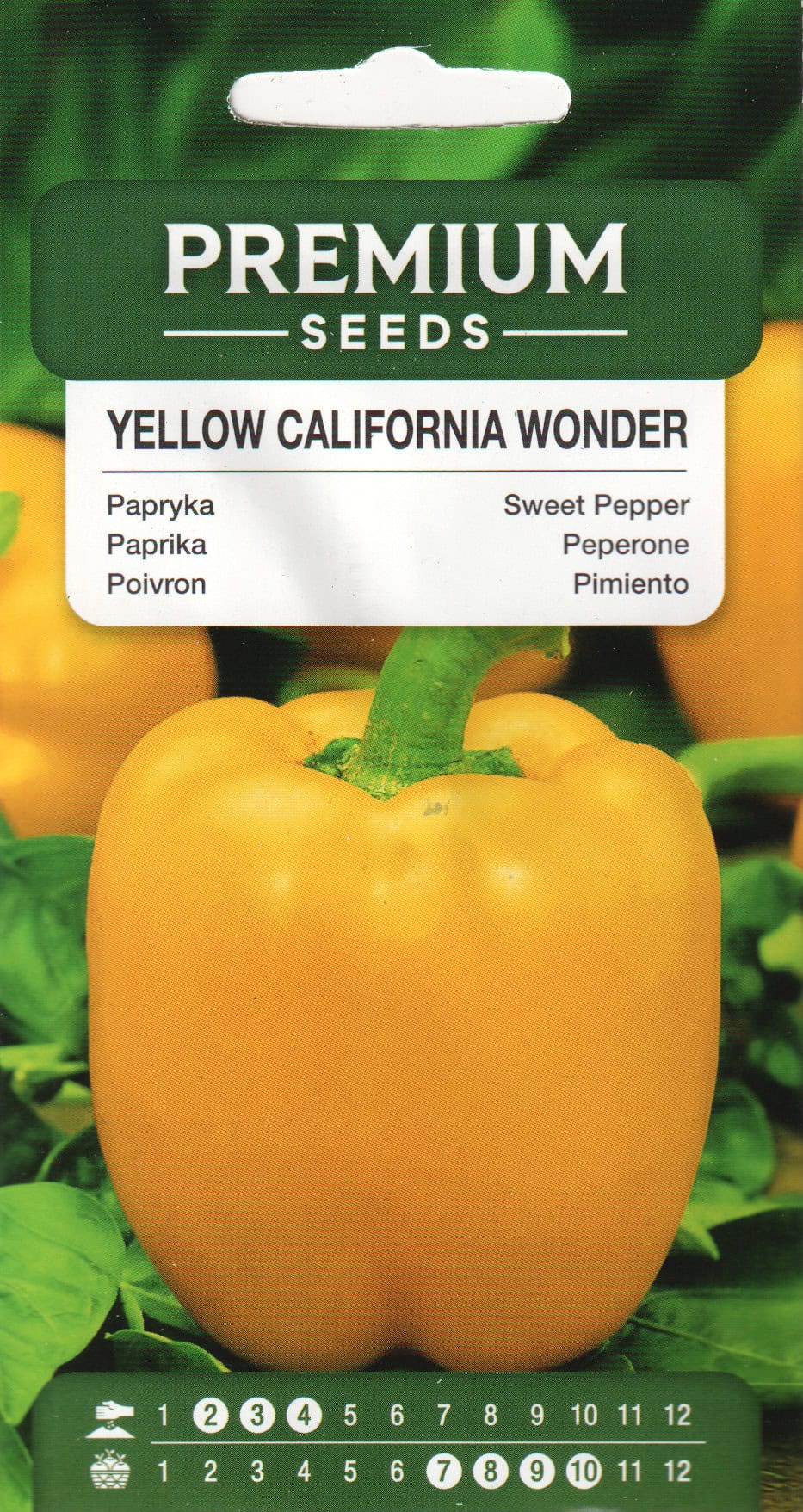 Paprika "Yellow California Wonder"