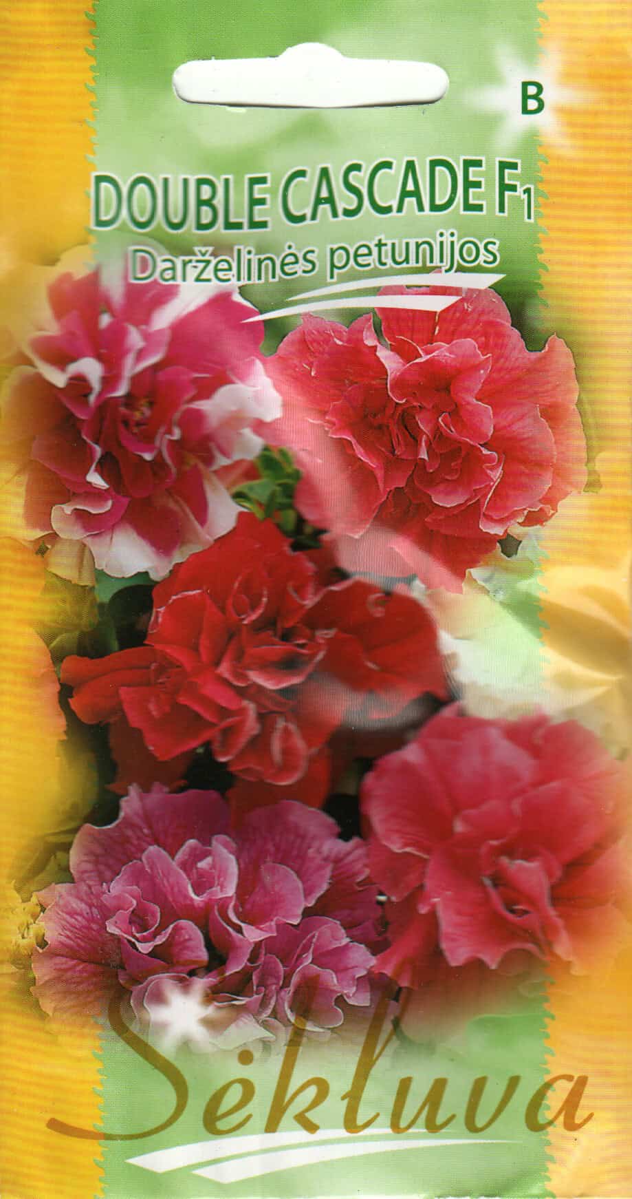 Ripp-petuunia "Double Cascade Mix" F1