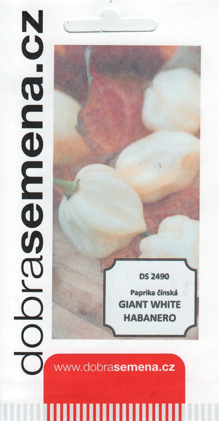 Kariibi paprika "Giant White Habanero" seemned.ee