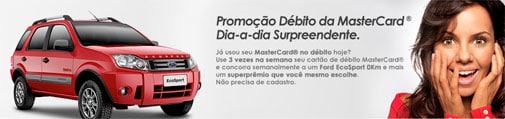 PROMOÇÃO DÉBITO MASTERCARD