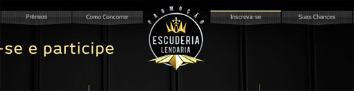 PROMOÇÃO ESCUDERIA LENDÁRIA BRADESCO - WWW.ESCUDERIALENDARIA.COM.BR