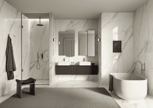 Marble Touch Calcatta Bathroom