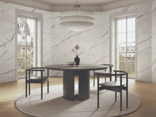 Marble Touch Top Stripe Deco