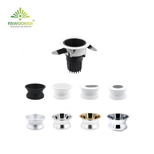 Chóa đèn rọi âm trần chiếu điểm TESLA SP115