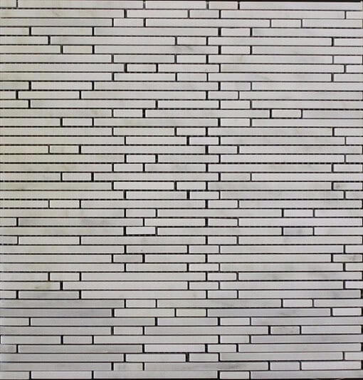 Oriental White Polished Marble Linea pattern