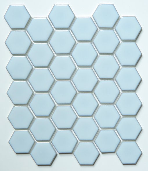 Recycled Glass Mosaic - 2” Hexagon - Image 4