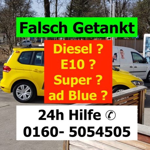 Wunderschone Falsch Getankt Frankfurt Bild